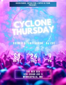 2025 07 22 cyclone thursday flyer