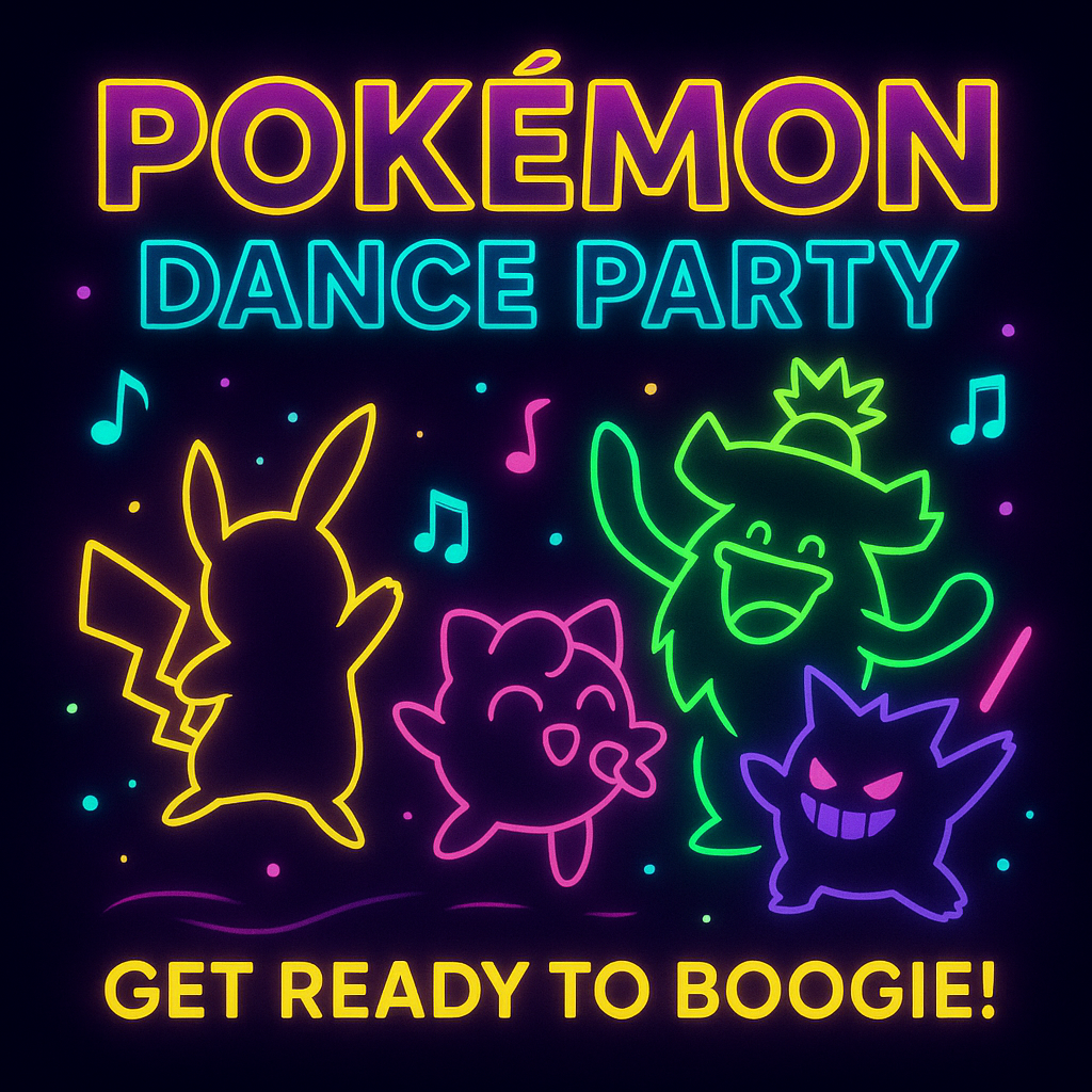 Pokémon dance night celebration